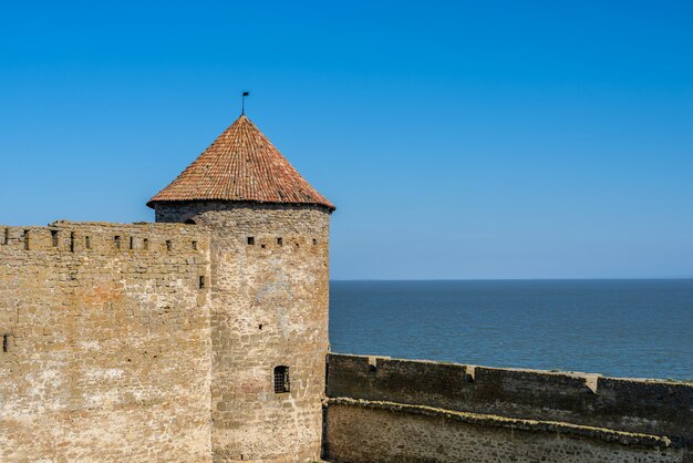 Bilhorod-Dnistrovskyi ou forteresse Akkerman, région d'Odessa, Ukraine, un matin de printemps ensoleillé