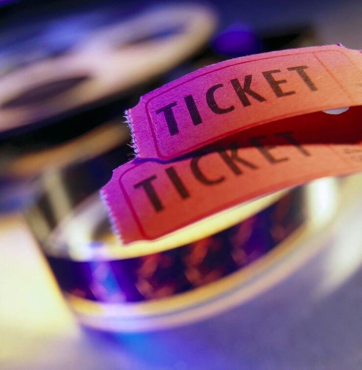 Photo billet de cinéma billets de cinéma