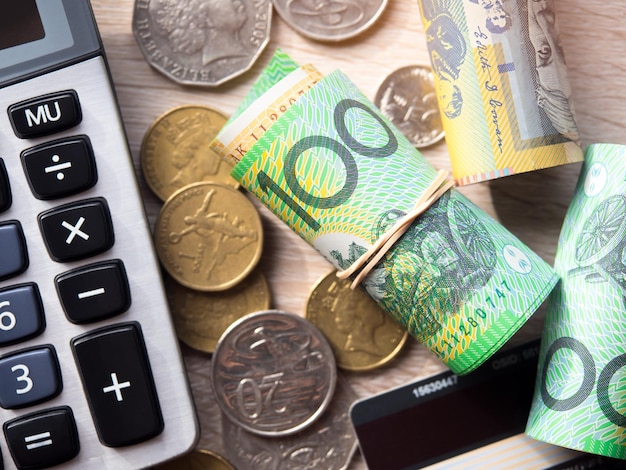 Billets australiens en dollars