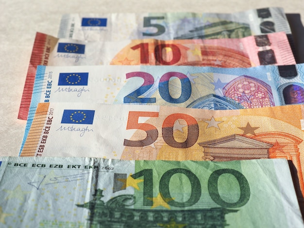 Billets en euros, Union européenne