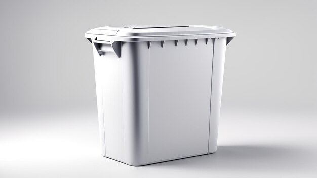 bin isolé sur fond blanc