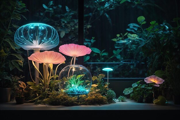 BioLuminate où la nature et la technologie convergent pour éclairer votre espace