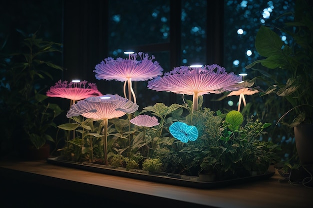 BioLuminate où la nature et la technologie convergent pour éclairer votre espace