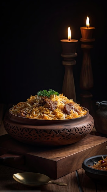 Biryani est un plat de riz mélangé