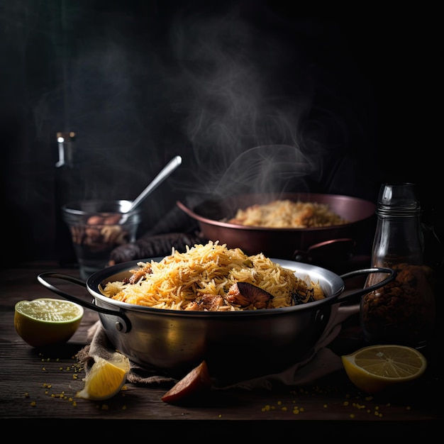 Biryani est un plat de riz mélangé