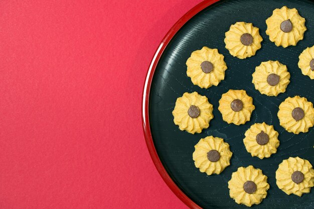 Biscuit aux pépites de chocolat au beurre de café