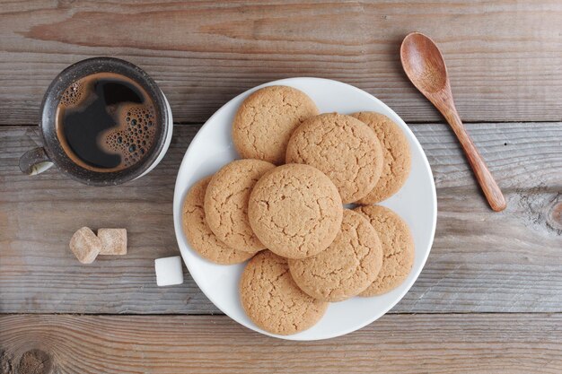 Biscuit et café