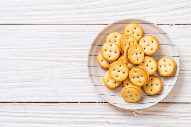 biscuit à la confiture d&#39;ananas