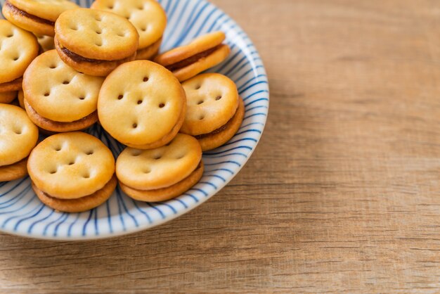 biscuit à la confiture d&#39;ananas