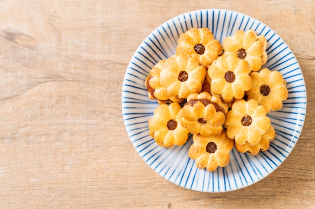 biscuit à la confiture d&#39;ananas