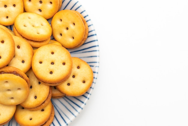 biscuit à la noix de coco et à la confiture d&#39;ananas