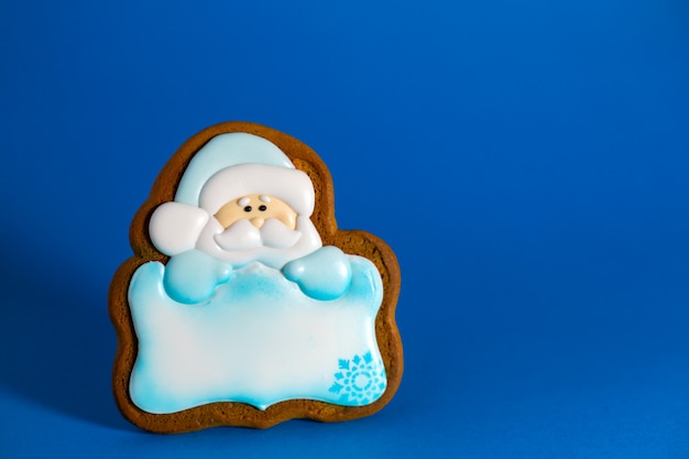 Biscuit de pain d'épice du père Noël