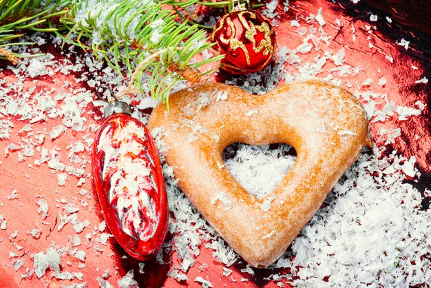 Biscuit de pain d'épice de Noël