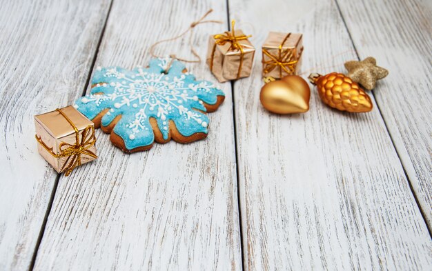 Biscuit de pain d'épice de Noël