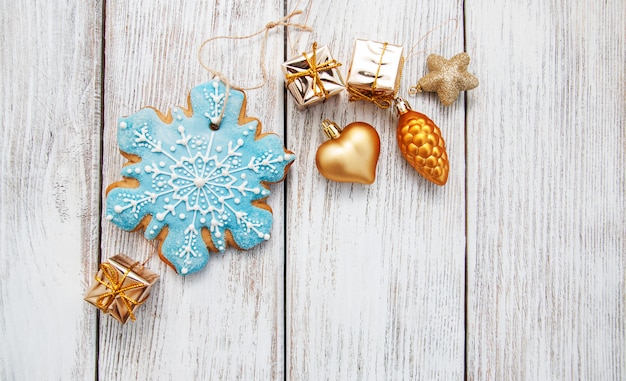 Biscuit de pain d'épice de Noël