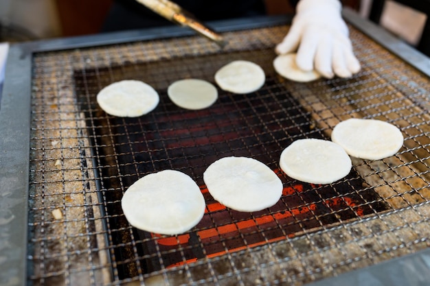 Biscuit de riz grillé