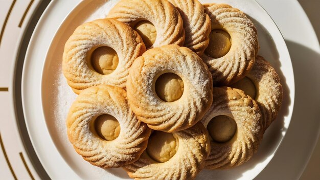 Photo biscuits au beurre danois