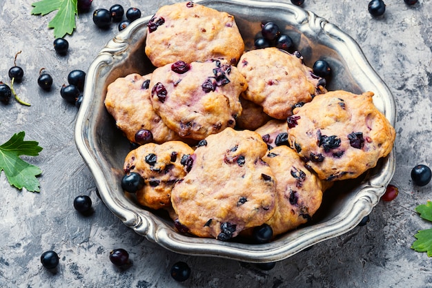 Biscuits au cassis maison