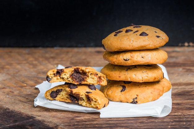 Biscuits au chocolat, cookies