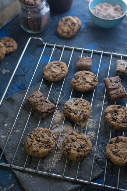 Biscuits au chocolat faits maison