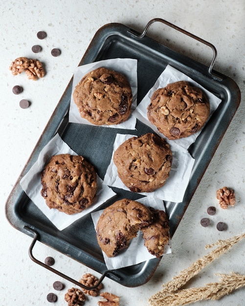 Biscuits au chocolat