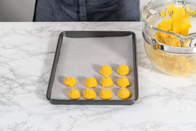 Biscuits au citron et chocolat blanc