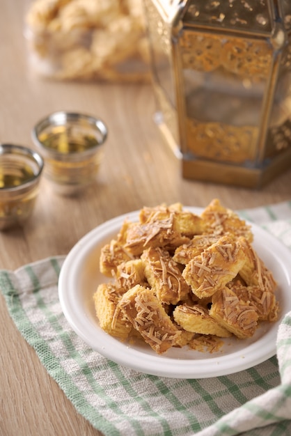 Les biscuits au fromage hollandais de Kaasstengels pour l'Aïd Moubarak