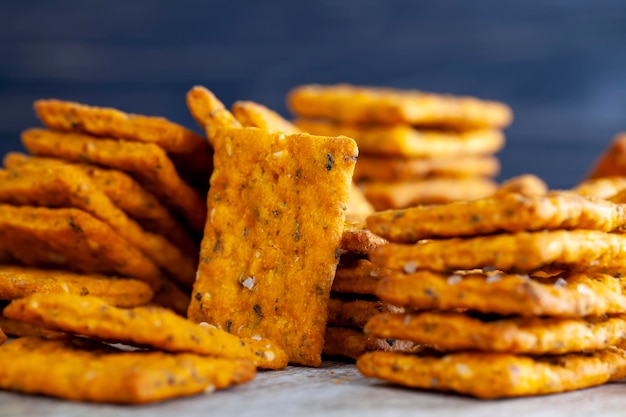 Biscuits au goût et à l'odeur de tomates