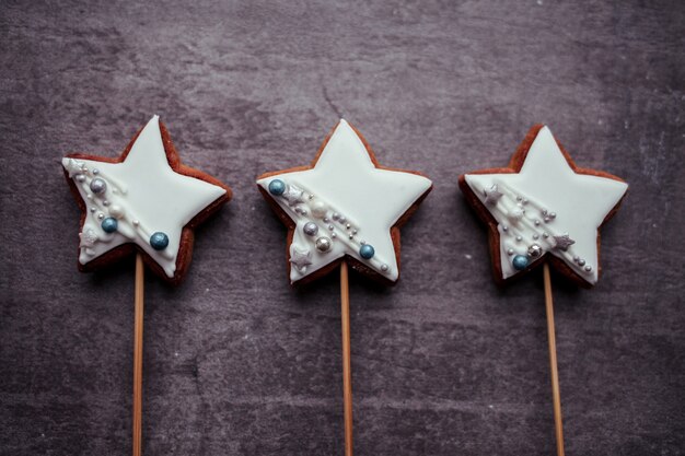 Biscuits au pain d'épice de Noël