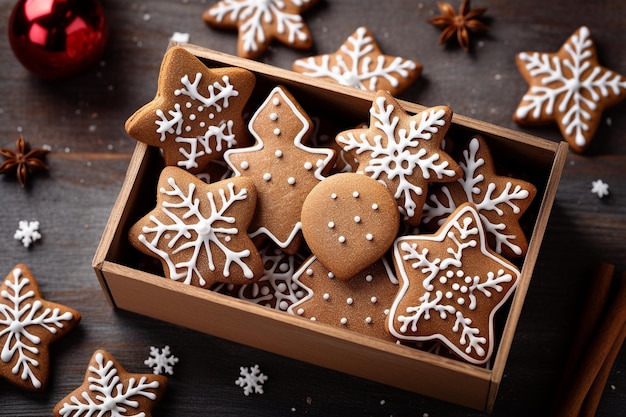 Des biscuits au pain d'épice