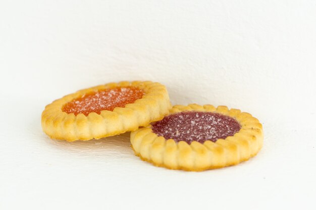 Biscuits au pain de mie fourré à la confiture