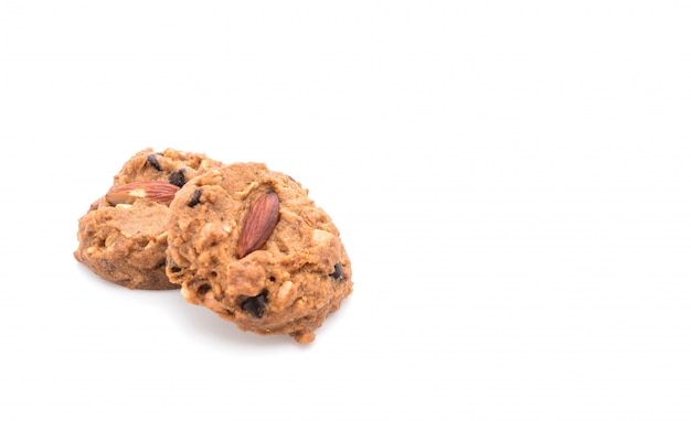 biscuits aux amandes sur blanc