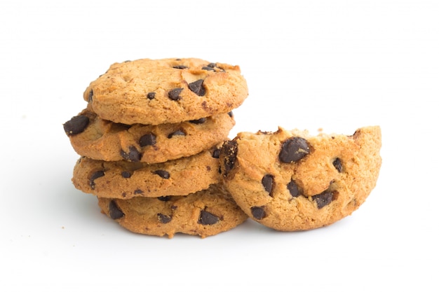 Photo biscuits aux pépites de chocolat maison