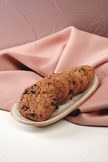 biscuits aux pépites de chocolat noir