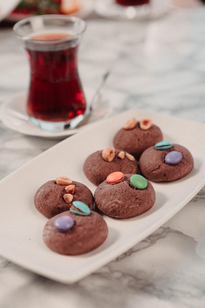 biscuits aux pépites de chocolat noir