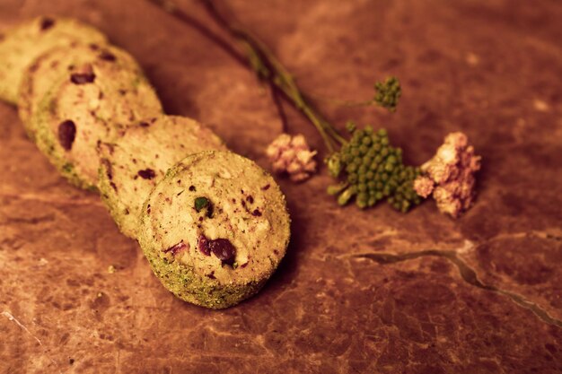 biscuits aux pépites de chocolat noir