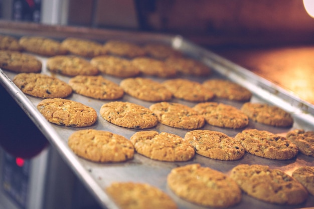 biscuits aux pépites de chocolat noir