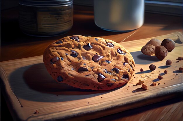 Biscuits aux pépites de chocolat nourriture 11