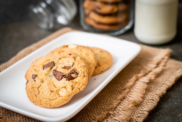 biscuits aux pépites de chocolat