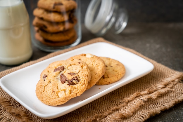 biscuits aux pépites de chocolat