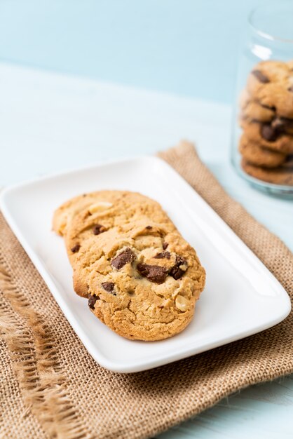 biscuits aux pépites de chocolat