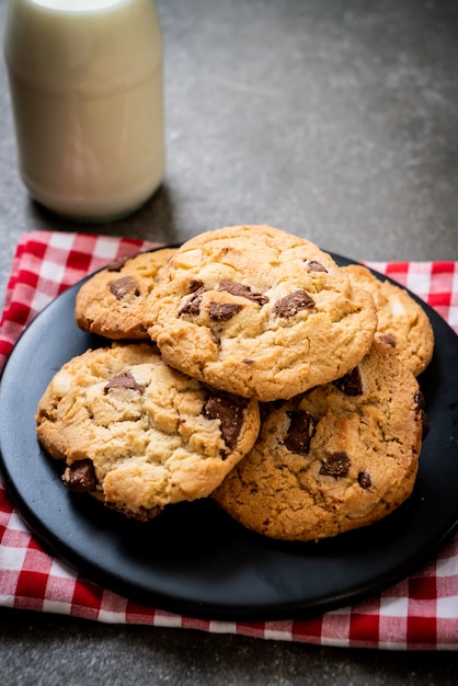 biscuits aux pépites de chocolat