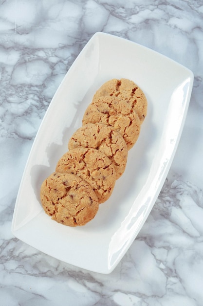 biscuits aux pépites de chocolat