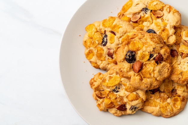 Biscuits aux raisins secs et aux amandes