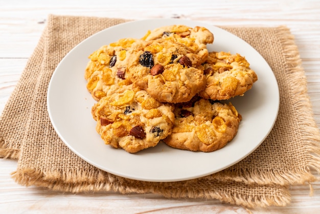 biscuits aux raisins secs et aux amandes