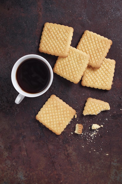 biscuits et café