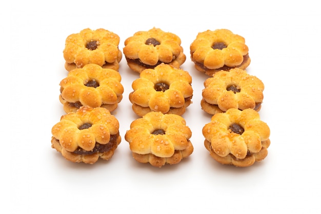 biscuits à la confiture d'ananas