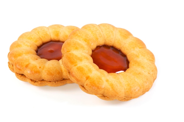 Des biscuits à la confiture