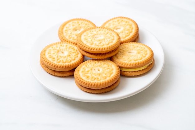 biscuits à la crème au beurre