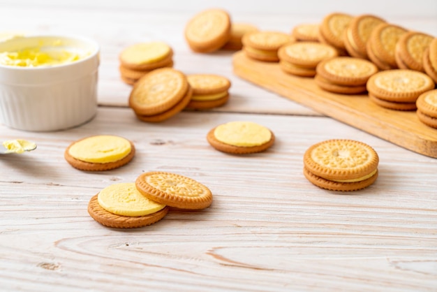 biscuits à la crème au beurre